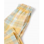 Pantálon de niña a cuadros wide leg-Zippy