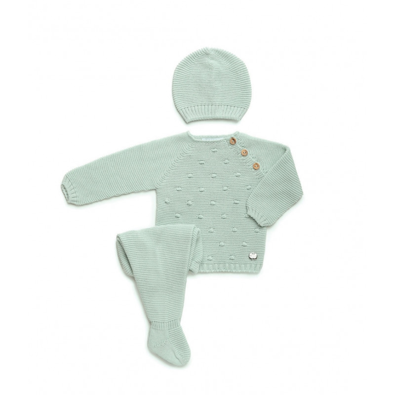 Conjunto 3.P Todo Bodoque Verde Mar-Juliana