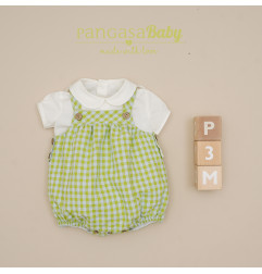 Conjunto Peto Cuadros Pistacho-Pangasa