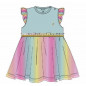 Vestido Bebé Fantasía Arcoiris Tul-Blue Seven