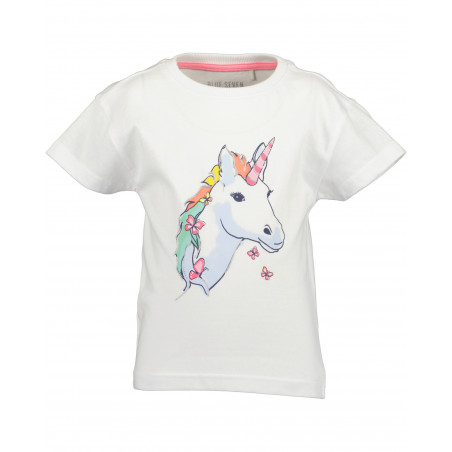 Camiseta Unicornio-Blue Seven