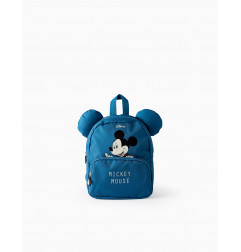 Mochila con Orejitas para Bebé y Niño 'Mickey', Azul-Zippy