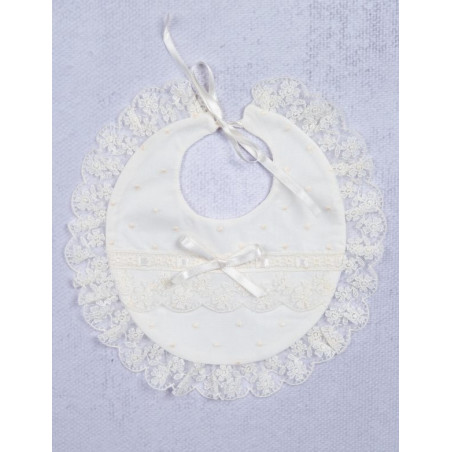 Babero organza bordada – Mikamama
