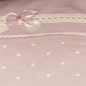 Saco de Coche 3 usos Bodoques Lencero Rosa Empolvado-Rosy Fuentes