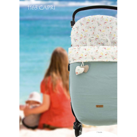 Saco Silla Universal Capri Verde-Rosy Fuentes