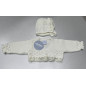 Set Chaqueta 2 Piezas Puntilla y Capota-Juliana