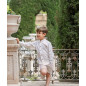 Conjunto Camisa + Bermuda Chambray Tostado-Coco Crremonia