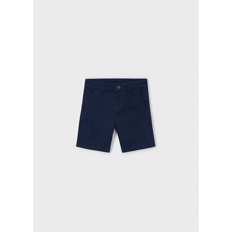 Bermuda chino sarga básica niño marino-Mayoral