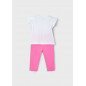 Conjunto legging pirata y camiseta atardecer niña camelia-Mayoral