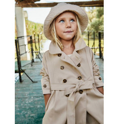 Gabardina lazada niña Sepia-Mayoral