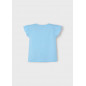Camiseta dibujo niña cielo-Mayoral