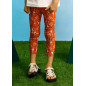 Conjunto legging tobillero y camiseta estampado niña paprika-Mayoral