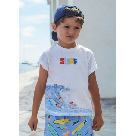 Camiseta ola niño-Mayoral
