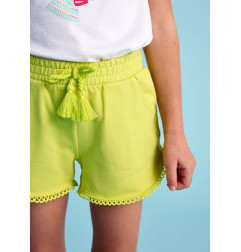 Pantalón corto deportivo básico niña-Mayoral