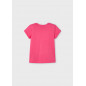 Camiseta estampada niña peonia-Mayoral