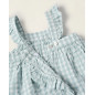 Vestido de bebé niña de cuadros vichy con braguita a juego-Zippy