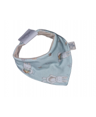 Set Babero Bandana Reversible+Tres Babitas Amore Aqua- Todo Amor Baby