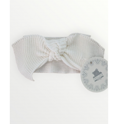 Diadema Elástica Marfil-Pangasa Baby