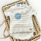 Conjunto pasacintas puntilla Crudo-Juliana