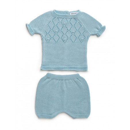 Conjunto Pantalón Canesú Verde Mar-Juliana