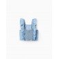 Top de Tirantes con Volantes para Niña, Azul-Zippy