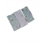 Set Babero Bandana Reversible+Tres Babitas Amore Aqua- Todo Amor Baby