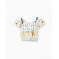 Top con Estampado Étnico para Niña, Multicolor-Zippy