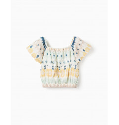 Top con Estampado Étnico para Niña, Multicolor-Zippy
