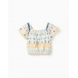 Top con Estampado Étnico para Niña, Multicolor-Zippy