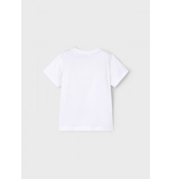 Camiseta básica letras niño-Mayoral