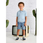 Bermuda vaquera básica niño Grey Blue-Mayoral
