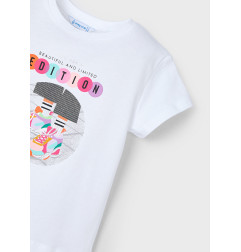 Camiseta estampada niña-Mayoral