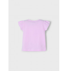Camiseta dibujo niña Malva-Mayoral