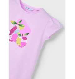 Camiseta dibujo niña Malva-Mayoral