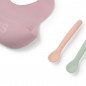 Set de babero y 2 cucharas Food Kit rosa-Tous Baby