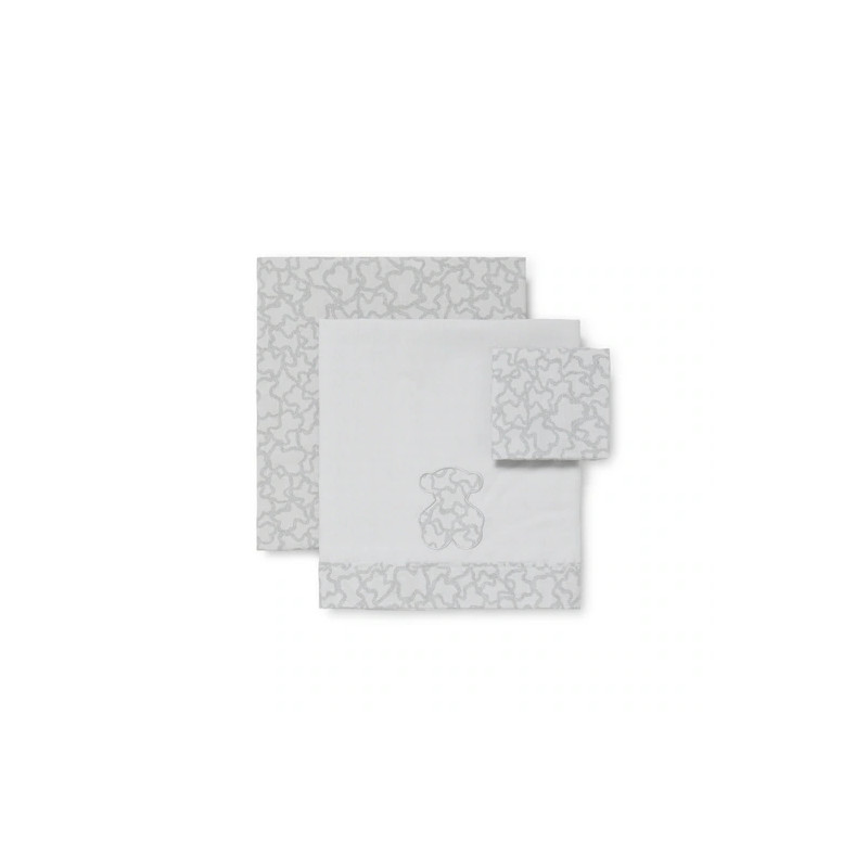 Juego de sabanas Kaos Gris-Tous Baby