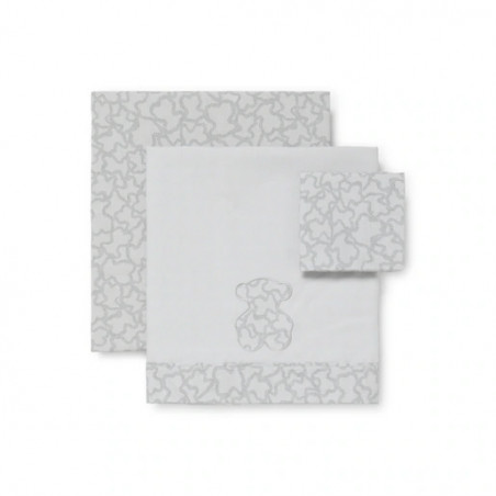 Juego de sabanas Kaos Gris-Tous Baby