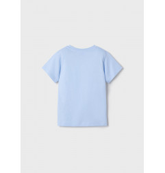Camiseta básica letras niño-Mayoral
