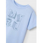Camiseta básica letras niño-Mayoral