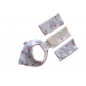 Set Babero Bandana Reversible +Tres Babitas Dante-Todo Amor Baby