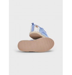 Alpargata cordones niño jeans-Mayoral