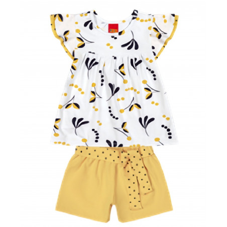 Conjunto Blusa Algodóny Short-Kyly