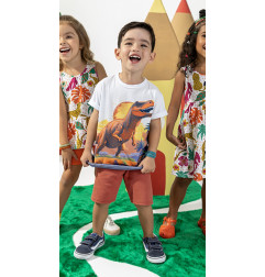 Conjunto camiseta camiseta de punto y bermuda-Kyly