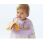Babero blandito silicona lavanda-Kiokids